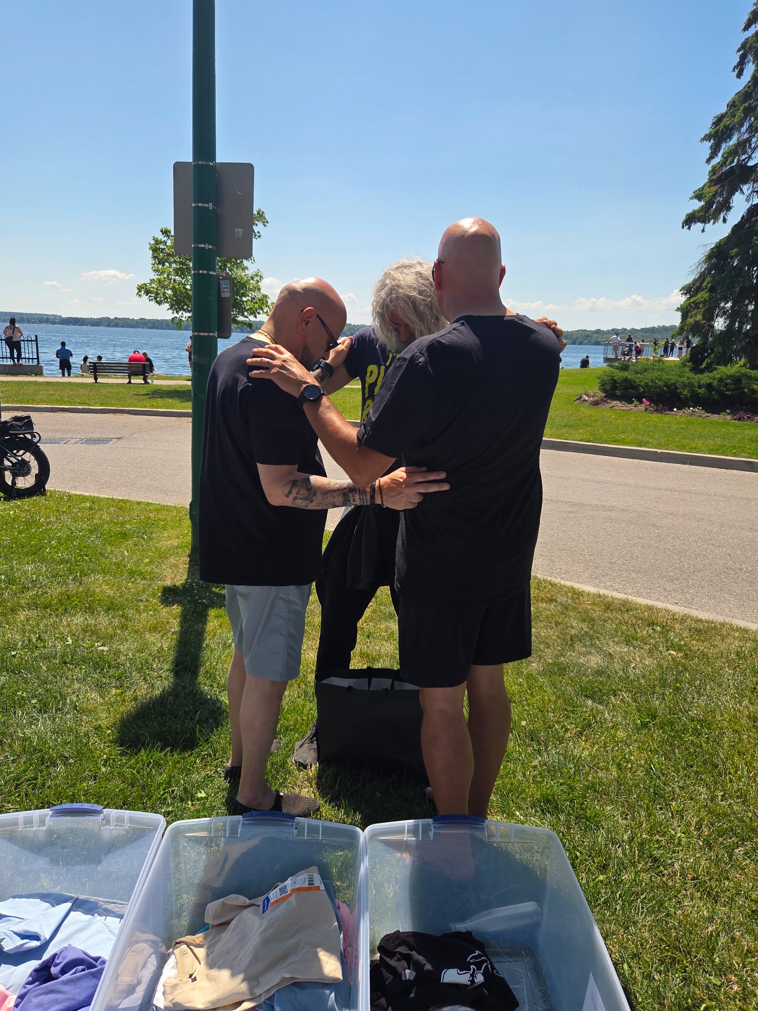Connection during outreach