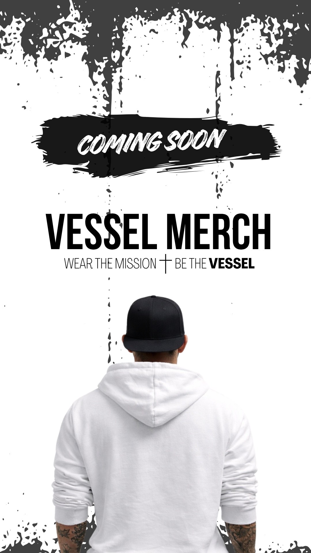 Vessel Merch coming soon — Wear the mission, be the Vessel